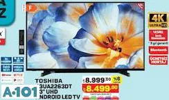 TOSHİBA 43LL2C63DT 43 FULL HD SMART LED TV AKILLI TELEVİZYON